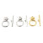 Zinc Based Alloy Toggle Clasps 29mm x 6mm, 20 Sets