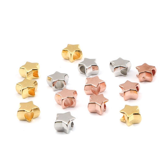 Image de Perles en CCB Plastique Etoile    