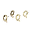 Picture of Zinc Based Alloy Ear Post Stud Earrings Findings Post/ Wire Size: (21 gauge), 10 PCs
