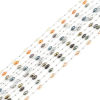 Picture of Stainless Steel Faceted Beaded Chain For Handmade DIY Jewelry Making Findings Marquise Silver Tone 9x4mm