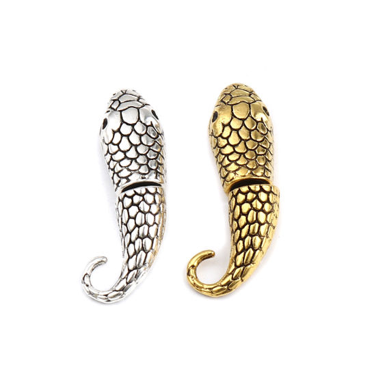 亜鉛合金 座金 23mm x 12mm、 10 セット の画像