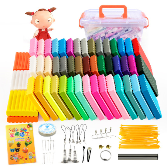 Image de Resin & Plastic DIY Plasticine Handicrafts Material Set Mixed Color