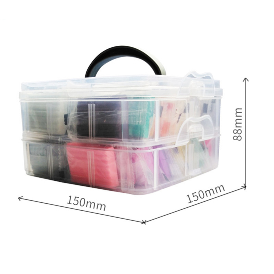 Image de Resin & Plastic DIY Plasticine Handicrafts Material Set Mixed Color