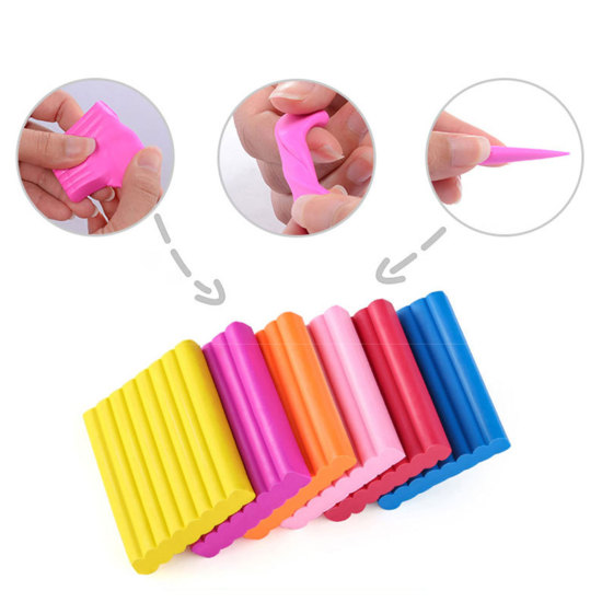 Image de Resin & Plastic DIY Plasticine Handicrafts Material Set Mixed Color