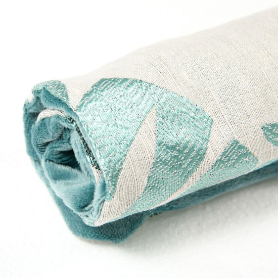Linen Simple Leaf Pillowcase の画像