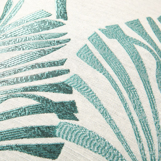 Linen Simple Leaf Pillowcase の画像