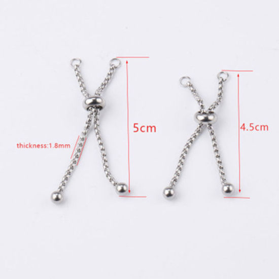 Image de Bagues Ajustable en Acier Inoxydable Accessoires 1 Pièce