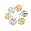 Picture of Brass Charms Round Tree Multicolor Rhinestone 26mm x 20mm, 1 Piece