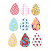 Picture of PU Leather Pendants Drop Fruit 57mm x 38mm, 10 PCs