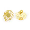 Picture of Stainless Steel Ear Post Stud Earrings W/ Loop 2 PCs