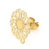 Picture of Stainless Steel Ear Post Stud Earrings W/ Loop 2 PCs
