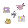 Picture of Pin Brooches Enamel 44mm x 38mm, 1 Piece