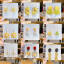 Earrings Yellow 1 Pair