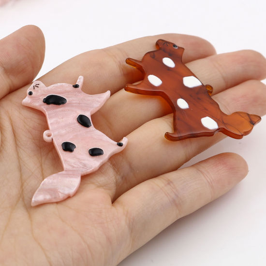 Image de Pendentifs en Résine Chat 3 Pcs