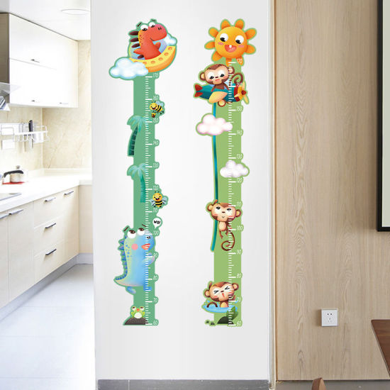 Image de Décoration De La Maison D'Autocollant Mignon De Taille D'Animal De Chambre D'Enfants De Pvc