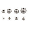 Imagen de Acero Inoxidable Cuentas Ronda Gris Plata 10 Unidades