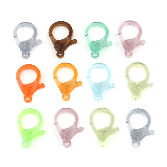 Image de Fermoir Mousqueton en Plastique 30 Pcs