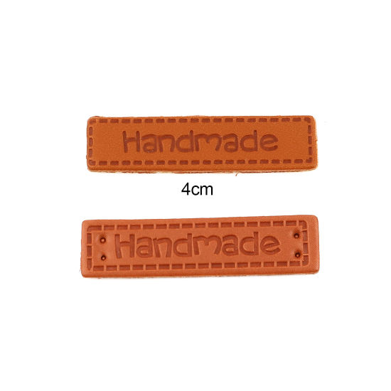 Image de Étiquettes en PU Irrégulier Violet 50 Pcs