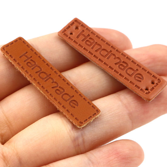 Image de Étiquettes en PU Irrégulier Violet 50 Pcs