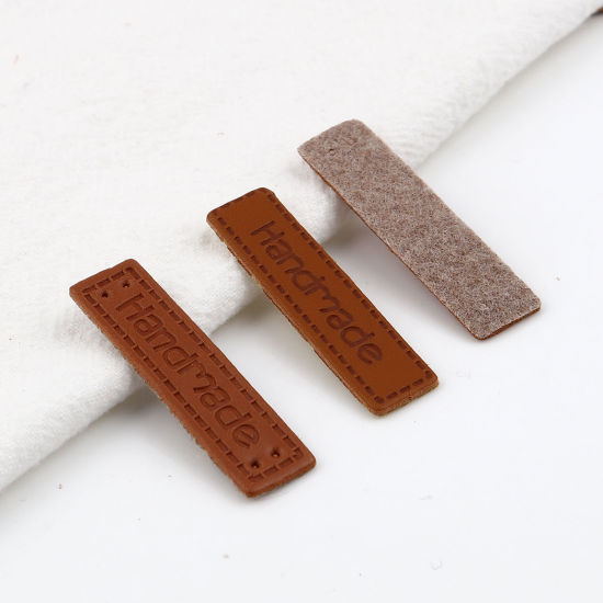 Image de Étiquettes en PU Irrégulier Violet 50 Pcs