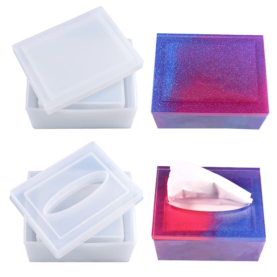 Picture of Silicone Resin Mold For Jewelry Making White