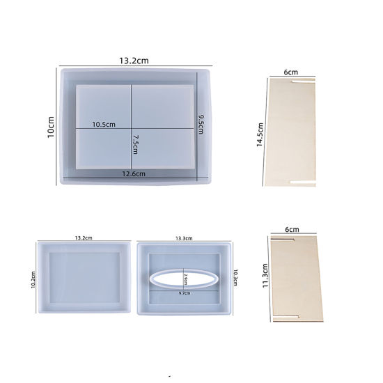 Picture of Silicone Resin Mold For Jewelry Making White
