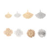 Immagine di Ottone Filigree Stamping Charms 20 Pz