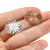 Immagine di Ottone Filigree Stamping Charms 20 Pz