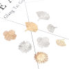 Immagine di Ottone Filigree Stamping Charms 20 Pz