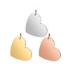 Immagine di Acciaio Inossidabile Charms Cuore 1 Pz