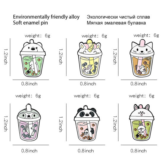 ブローチ 動物 1 個 の画像