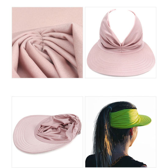 Image de Chapeau haut de forme vide adulte élastique anti-ultraviolet pour femmes d'été