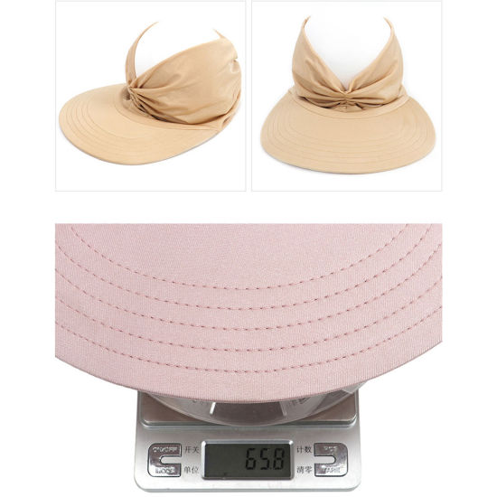Image de Chapeau haut de forme vide adulte élastique anti-ultraviolet pour femmes d'été
