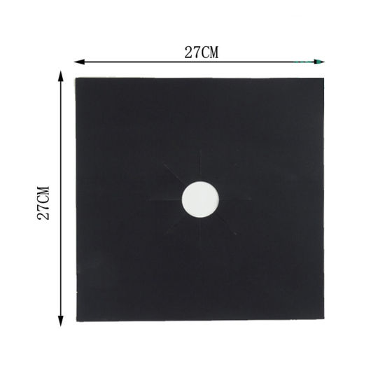 Image de Coussin de protection de nettoyage de cuisinière à gaz en fibre de verre anti-salissure et anti-huile