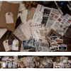 Imagen de Retro DIY Scrapbook Stickers Material Paper Package