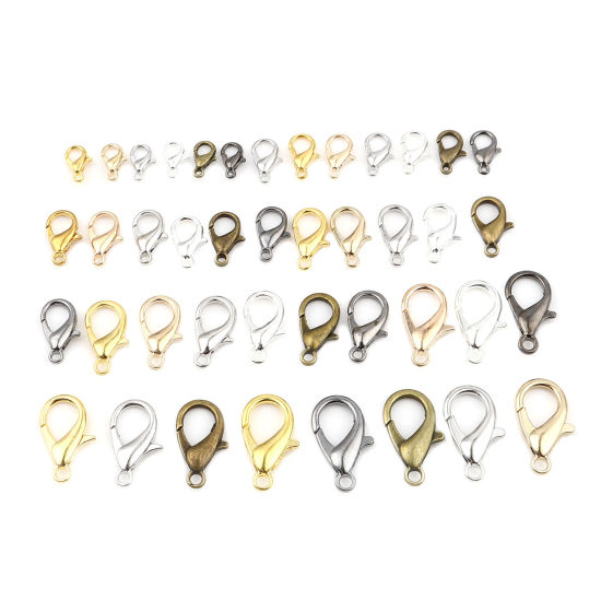 亜鉛合金 アクセサリーパーツ・金具 カニカン 20 個 の画像