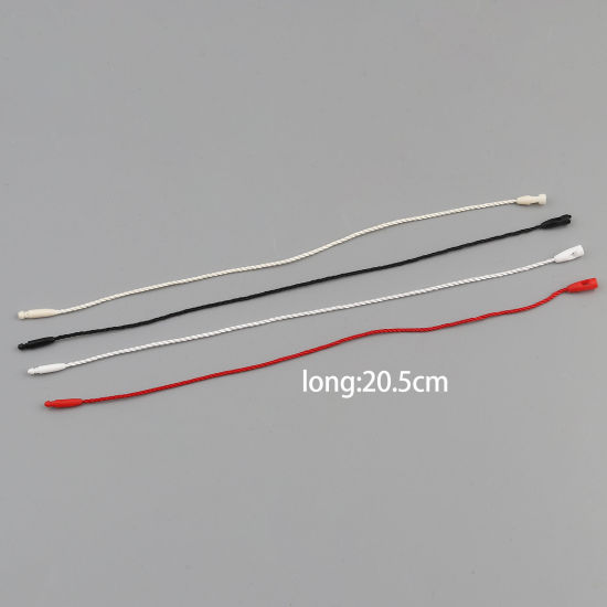 ワックスラベルロープ多色 20cm 、200 筋 の画像