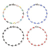 Picture of Stainless Steel Bracelets Round Evil Eye Enamel