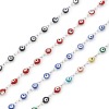 Picture of Stainless Steel Bracelets Round Evil Eye Enamel