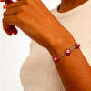 Picture of Stainless Steel Bracelets Round Evil Eye Enamel