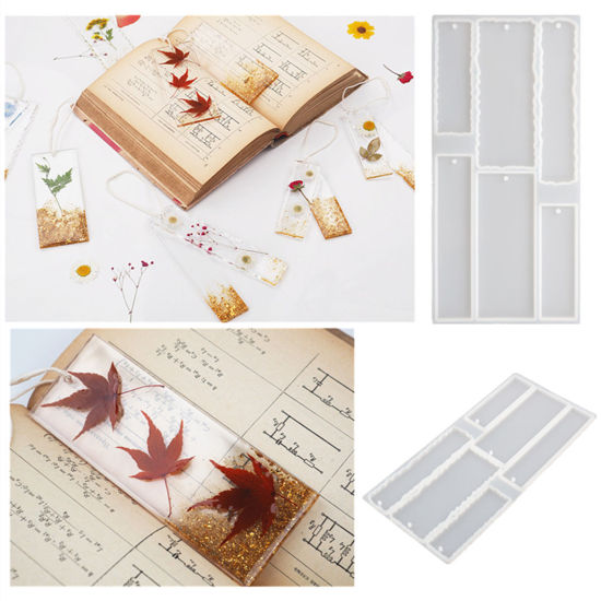 Image de Moule en Silicone Rectangle Blanc 1 Pièce
