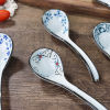 Picture of Flower Japanese Style Ceramic Spoon Tableware