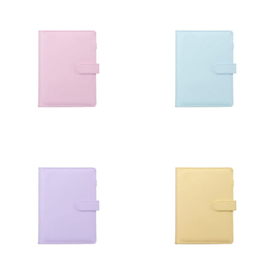 Image de Reliure de couverture d'unité centrale de cahier de boucle magnétique d'A5/A6 sans papier d'écriture intérieur