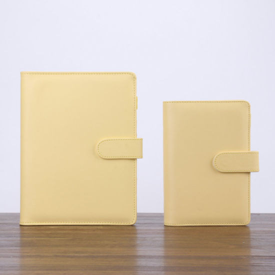 Image de Reliure de couverture d'unité centrale de cahier de boucle magnétique d'A5/A6 sans papier d'écriture intérieur