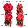 Изображение Faux Silk Simulation Flowers Violet Vine Home Decoration