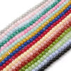 Bild von Glas Perlen Rund Bunt Spalte 1 Strang