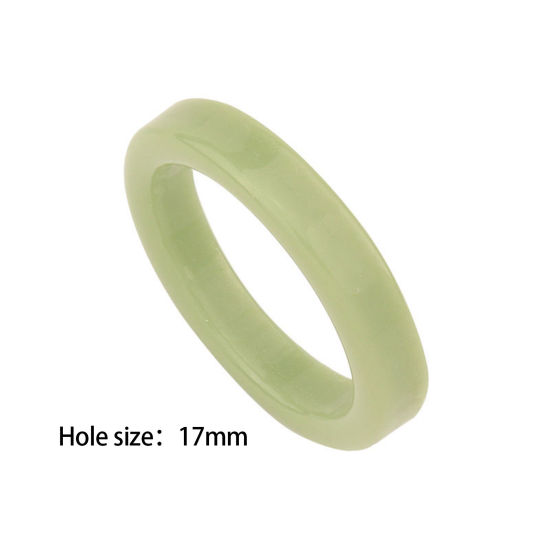 樹脂 調整不能 リング 指輪 環状 多色 穴: 2 個 の画像