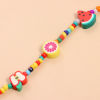 Image de Collier Perlé Mignon en Plastique Multicolore Fruits au Hasard 1 Pièce