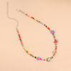 Image de Collier Perlé Mignon en Plastique Multicolore Fruits au Hasard 1 Pièce