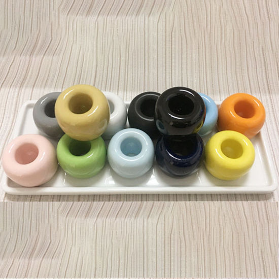 Image de Accessoires de salle de bain pour support de brosse à dents en céramique multifonction
